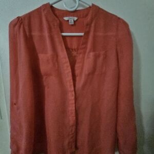 Candie's Vibrant Coral Top